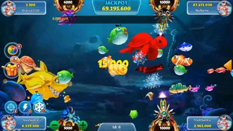 Berinteraksi dengan banyak pemain yang menyukai game tembak ikan