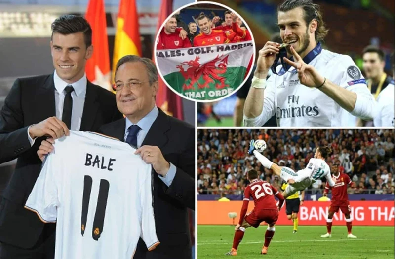 Top 8. Pemain Kaya dalam Dunia Sepak Bola - Gareth Bale